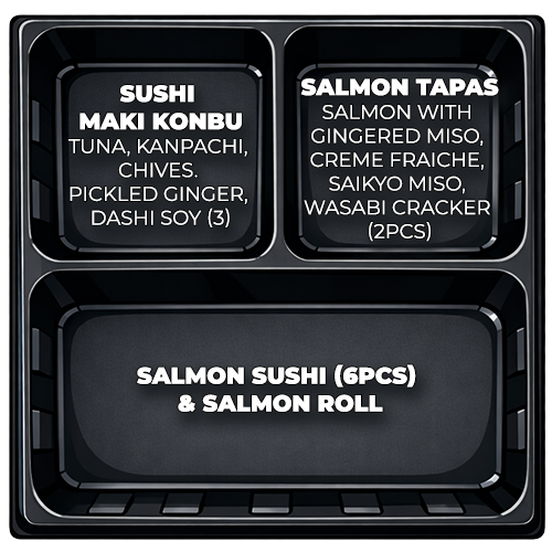 Roasted Shrimp Bento