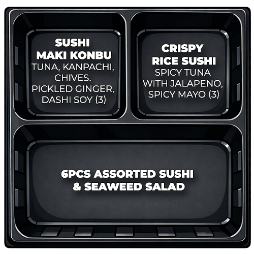 Roasted Shrimp Bento